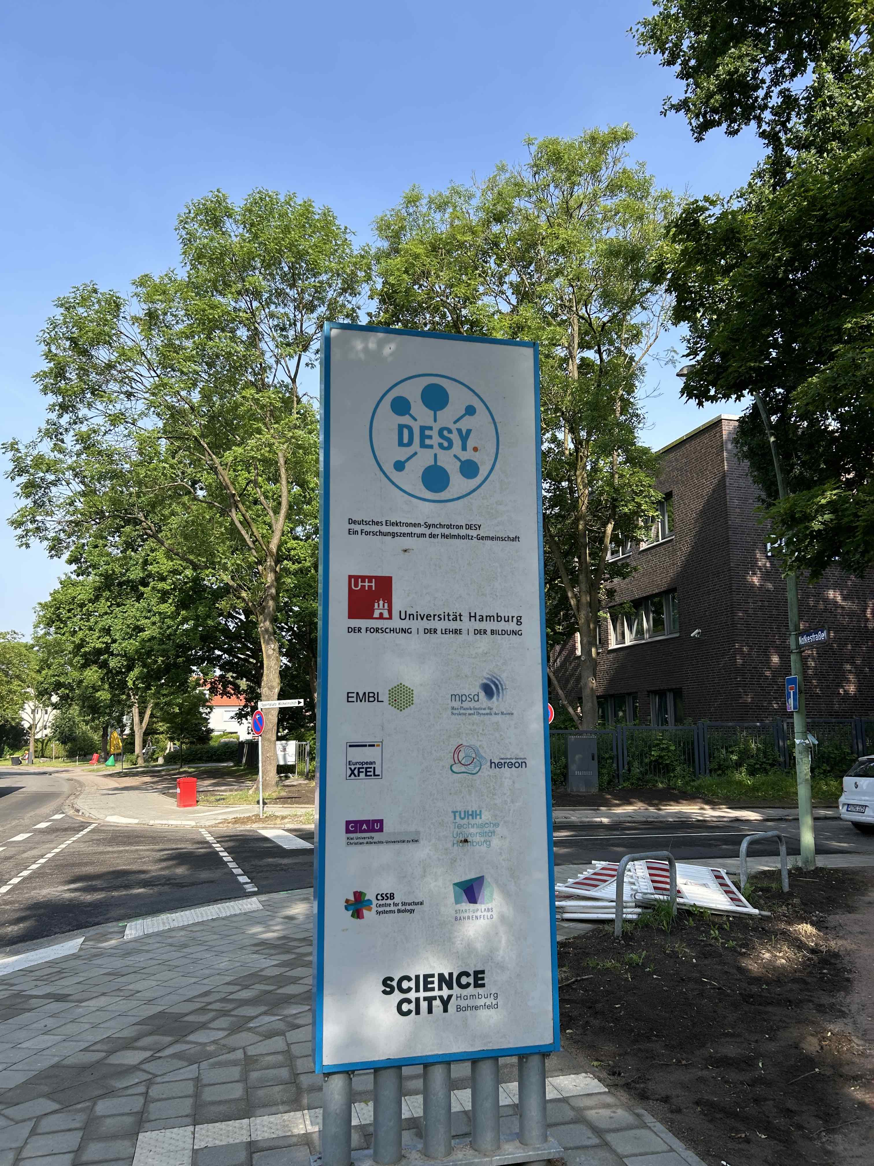 DESY entrance