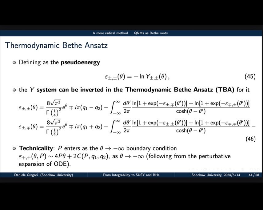 Slide on Bethe Ansatz